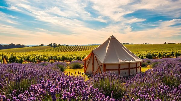 Camping en drôme provençale : détente entre lavandes et vignes