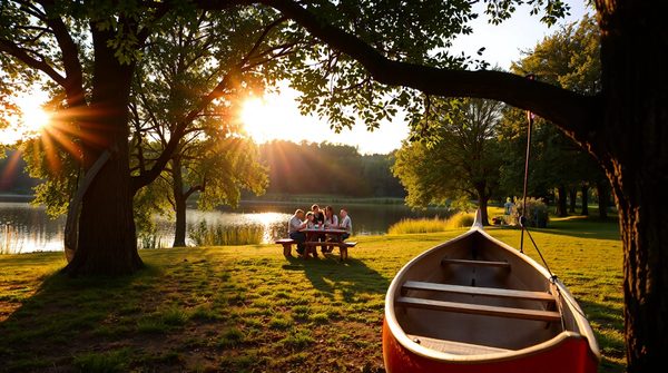 Explorez le camping familial au bord du lac près de toulouse !